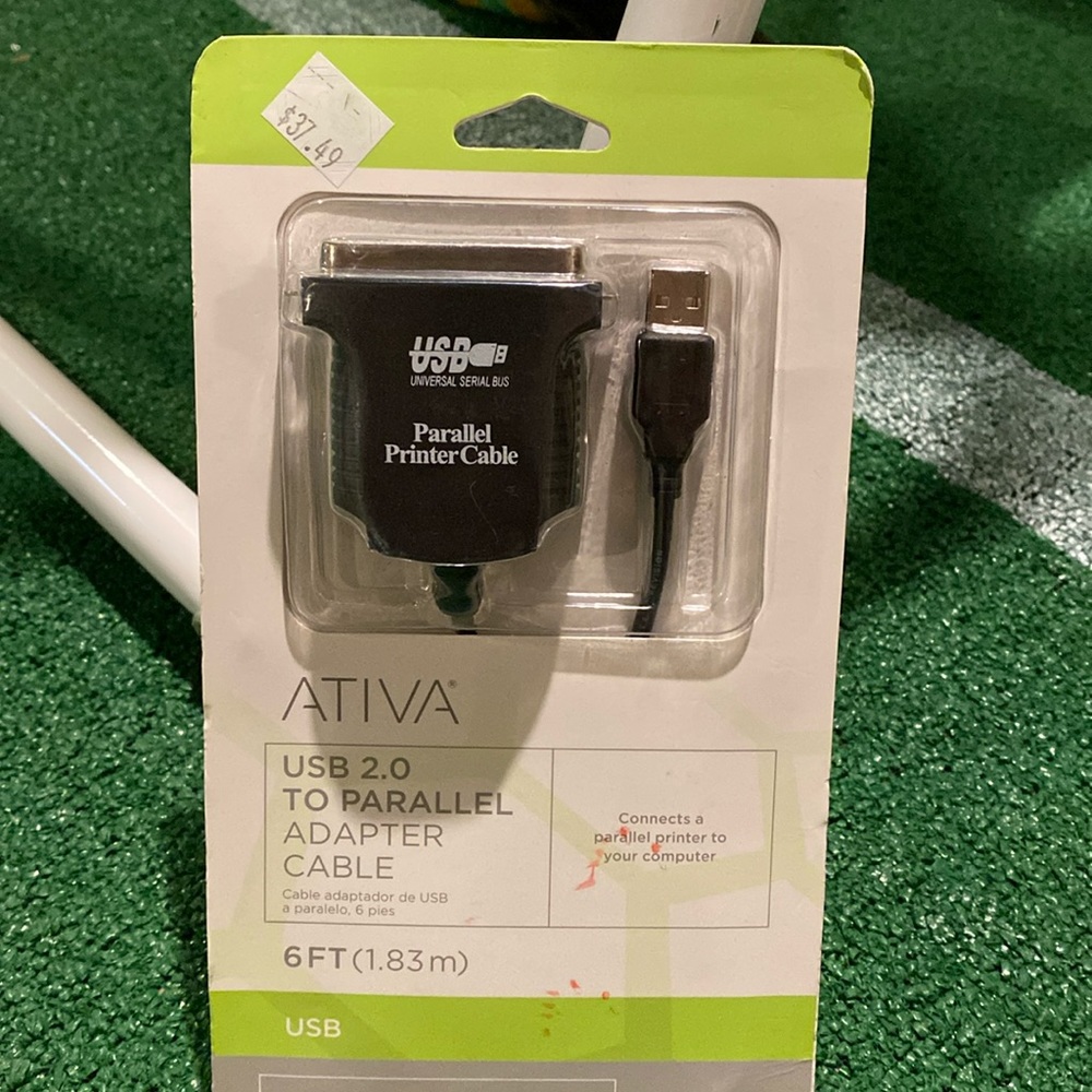 Ativa USB 2.0 to Parallel Adapter Cable